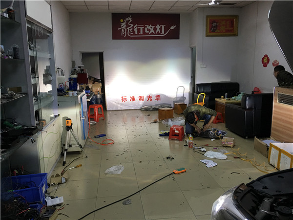 別克昂科威改燈案例